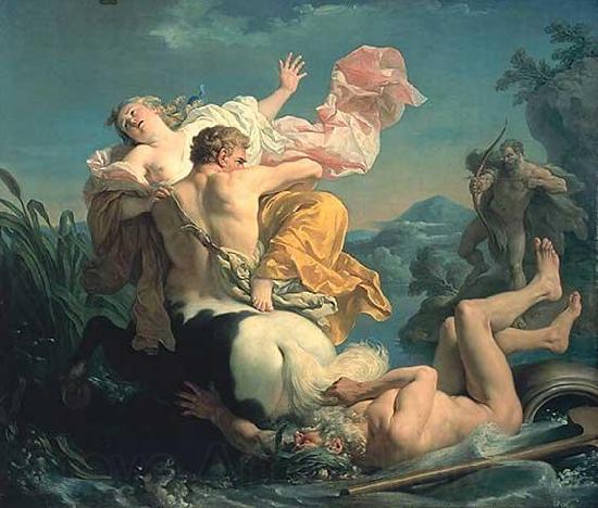 Louis Jean Francois Lagrenee The Abduction of Deianeira by the Centaur Nessus Spain oil painting art